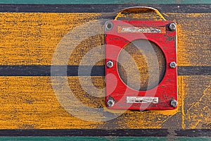 Train Detail Close Up. Old Rusty Locomotive Abstract Background. Dirty Industrial Metal Texture.