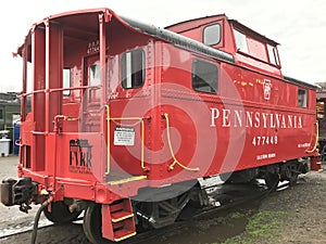 Train Display at Essex Steam Train in Connecticut