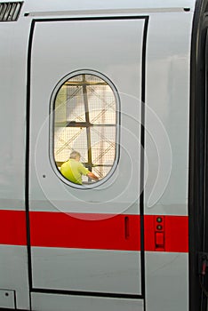 Train door