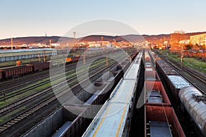 Train Freight transportation platform - Cargo transit