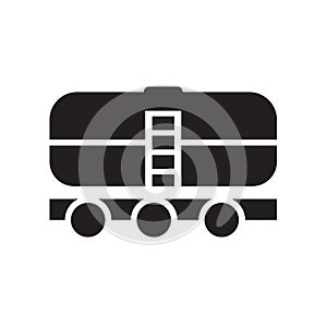 train icon isolated on white background