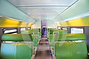 Train interior