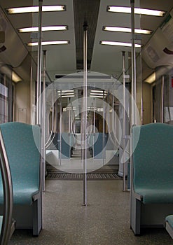 Train interior