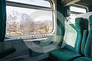 Train interior