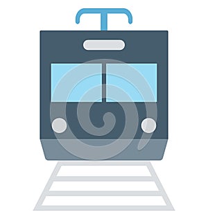 Train isolated icon which can be easily edit or modified photo