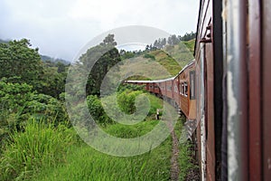 Kandy to Ella train journey - Sri lanka photo