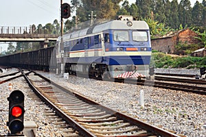 Train and led signal light