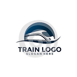 Train Logo Icon , Train Logo Design Template, Train Vector