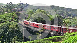 Train Nuwara Eliya Sri Lanka