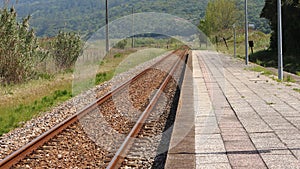 Train rails