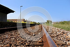 Train rails