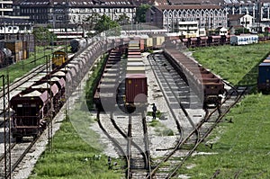 Train Railways in belgrade photo