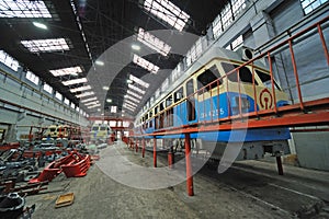 Train repair factory