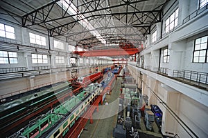 Train repair factory