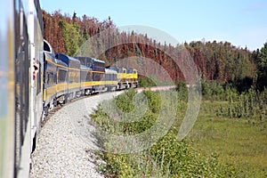 Train Ride in Beautiful Alaska