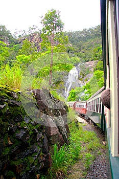 Train ride to Kuranda Australia photo
