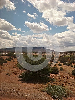 Train Ride Via New Mexico USA