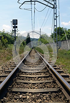 TRAIN ROUTE IN THE NORTH OF SPAIN