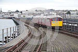 Train on Ryde Pier