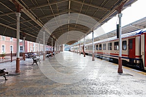 Train on Sirkeci railway station