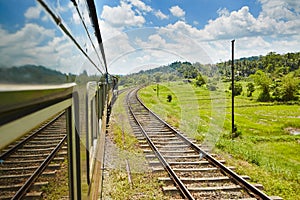 Train in Sri Lanka