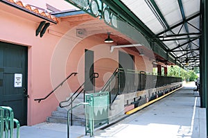 Train station in Florida