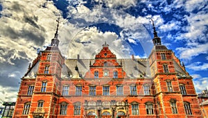 Train station of Helsingor in Denmark