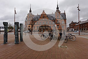 Train station of Helsingor, Denmark