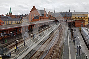 Train station of Helsingor, Denmark