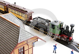 Train station model