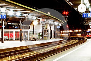 Train station in Munich photo