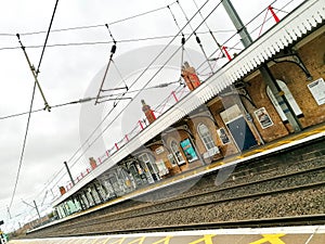 Train Station Platform Boarding