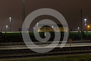 Train station of Schwandorf