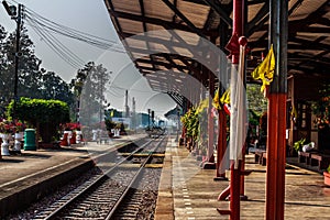 Train station, Thailand photo