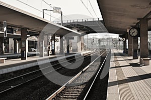 Il treno stazione antico 