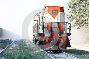Train steam locomotive