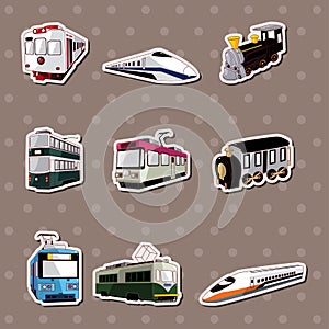 Train stickers