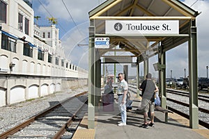 Train stop in new orleans