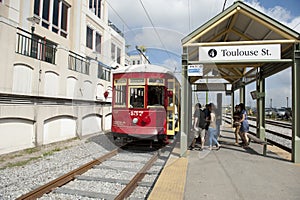 Train stop in new orleans
