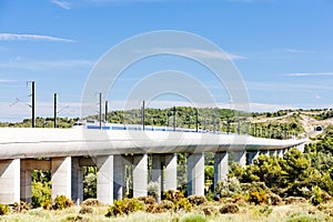 Train of TGV, France