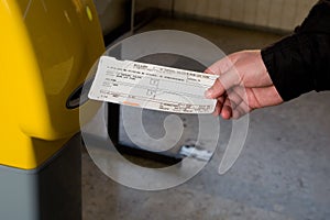 Train ticket