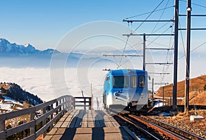 Train to the top of Rigi kulm