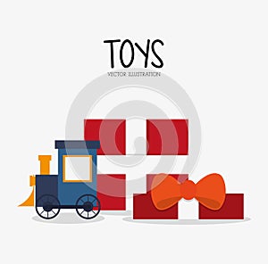 Train toy and game design