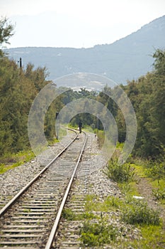 Train tracks