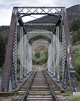 Train tracks and Bridge