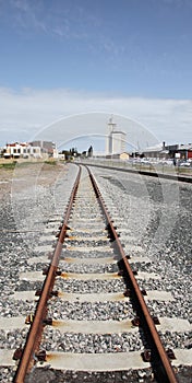 Train Tracks Perspective