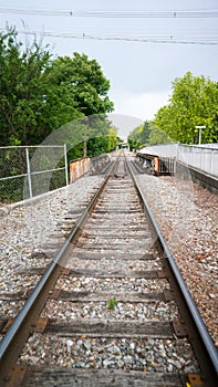 Train tracks to somewhere