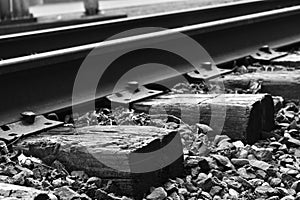 Train Tracks in Winter