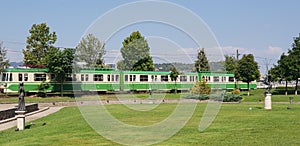 Train transport in Budapest