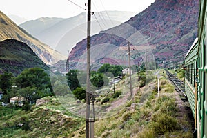 Train travel in Kyrgyzstan